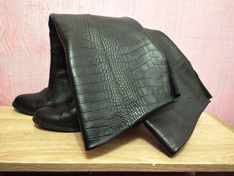 Botas de cuero mujer talla 37